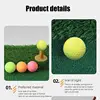Soft Indoor Golf Balls 12X Colored Golf Balls Golf Match Balls Golf Double Deck Ball Double Layer Golf Ball Professional High 4