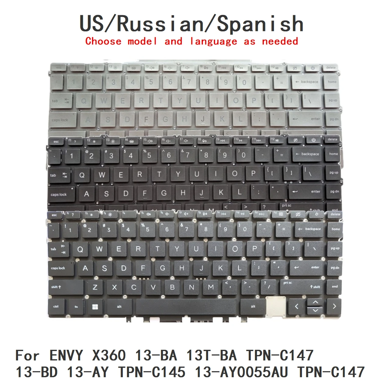 Premium Backlit Keyboard Replacement