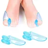 Silicone Toe Separator Finger Feet Care Protector Gel Toe Orthopedic Bunion Hallux Valgus Corrector Pedicure Spacer 3