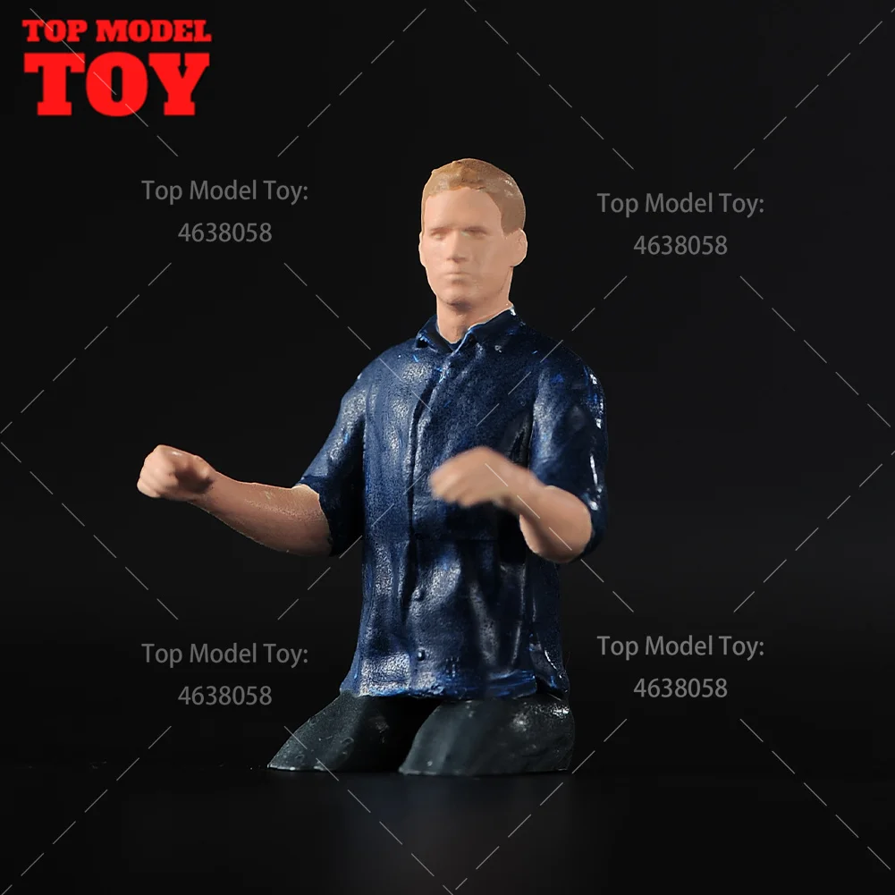 Bemalte Miniaturen 1/24 1/43 1/64 Paul Walker Vin Diesel Fahrfiguren Modell Mini Szene Requisiten Puppe Fahrzeuge Autos Spielzeug Geschenk – Detail 11