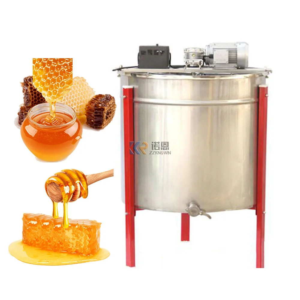 

Electrical 12 Frames Reversible Stainless Steel Honey Extractor Beekeeping Equipment Reversible Radial Honey Processing Machine