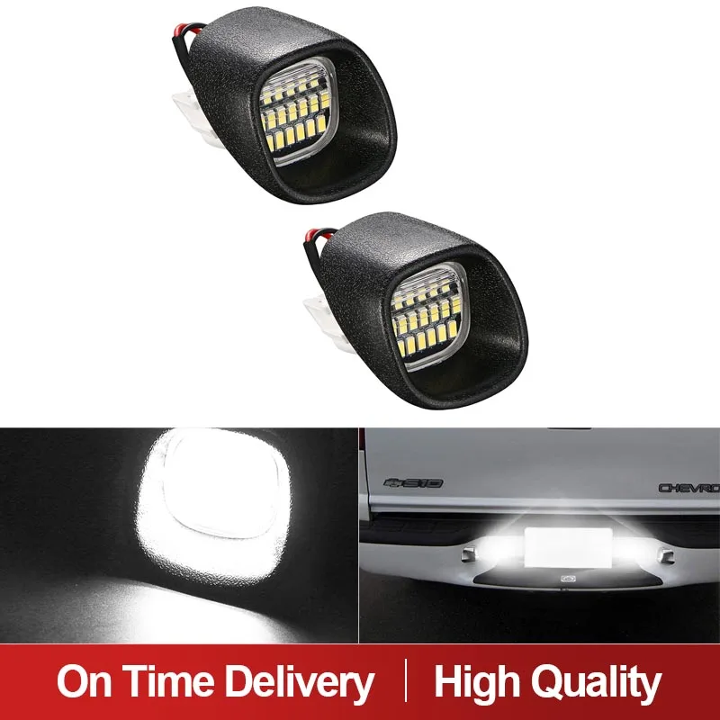 Car Led Accessories Lamp License Plate Number Light For VOLVO V70 2001