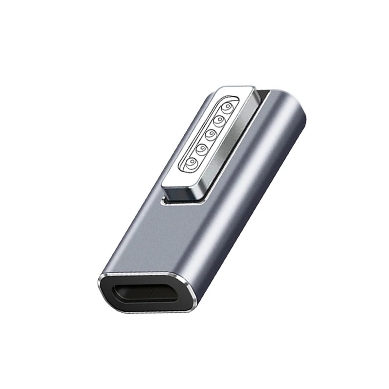 USB-C PD Fast Charging Converter Adapter - Type-C Female to Magnetic Connector