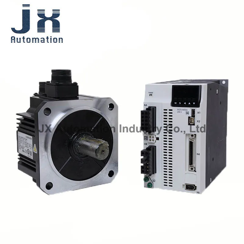

Original A6 Series 1KW 200V Medium Inertia Servo Motor Drive Kits MDMF102L1G6M+MDDLN45BE Servo Drive with EtherCAT