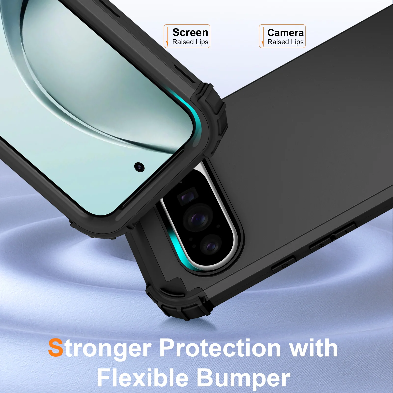 Ultimate Rugged Armor Shockproof TPU Silicone Hard Plastic Case