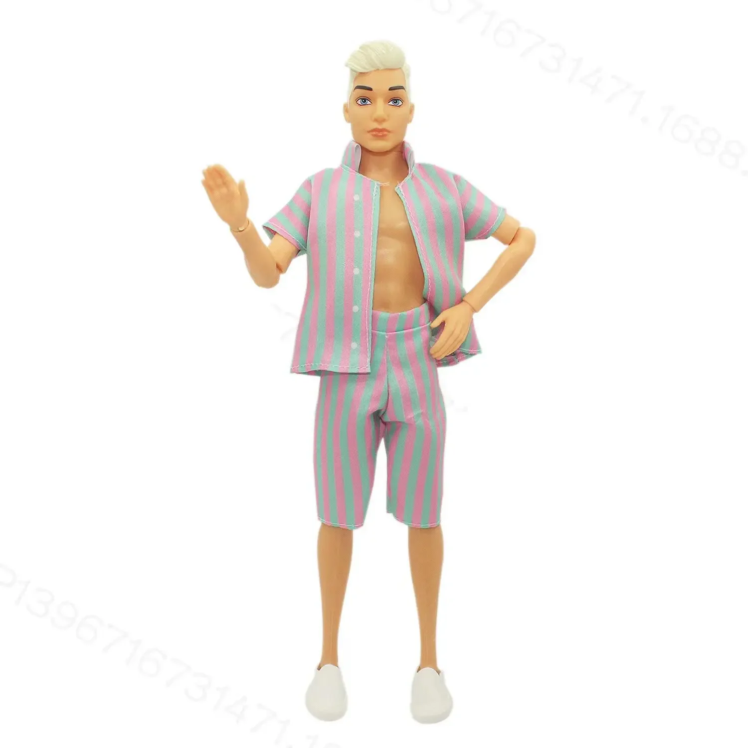 Fashion 1/6 Dolls Clothes Set for Ken Boy Doll Outfits Shorts Trousers Clothing for Barbie's Boyfriend Ken Male Kids Toy 11.5