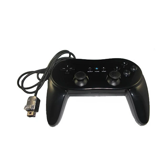 OSTENT Extension Wireless Pro Controller for Nintendo Wii U Gamepad Console  Color White