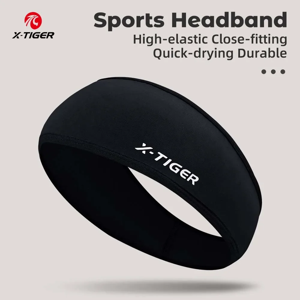 X-TIGER Cycling Headband Moisture Wicking Fitness Running Headscarf Breathable Quick Drying Sports Headband Sweat Band
