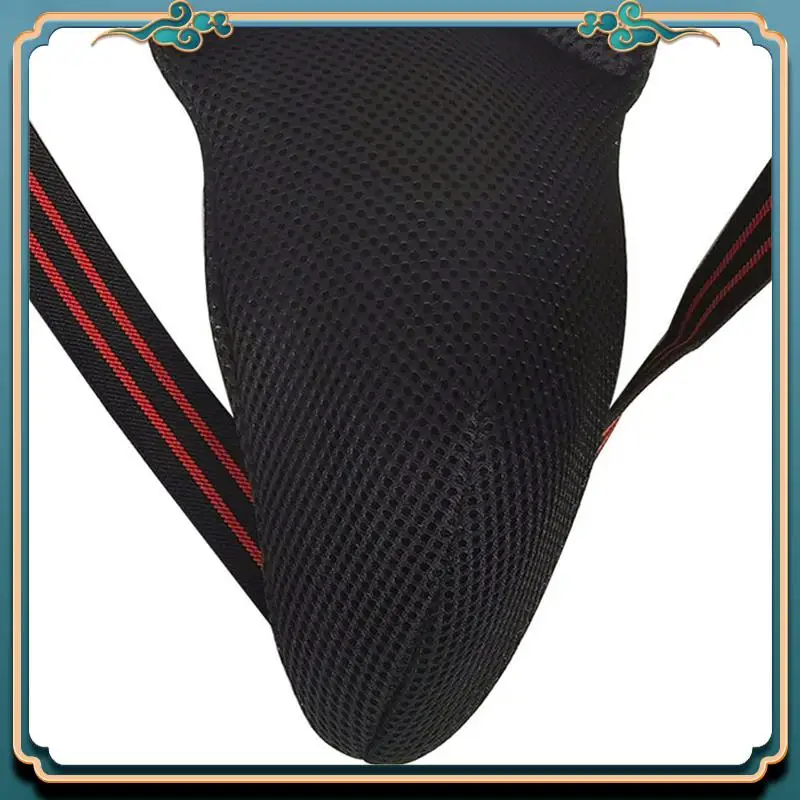 Groin Protector For Boxing, Taekwondo, Kickboxing, For Martial Arts Training, Men Jockstrap Abdominal Protector Durable Black