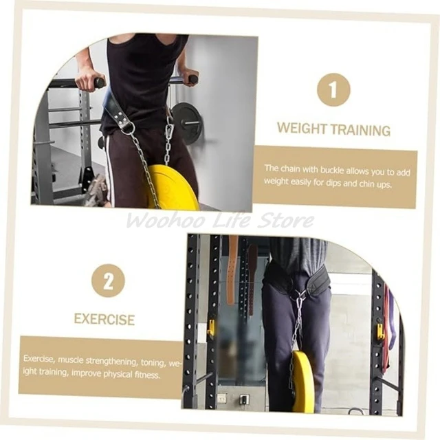 High Quality Premium Weight Lifting Waist Strap for Pull Up Strength Training Comfortable Unisex for Daily Gym