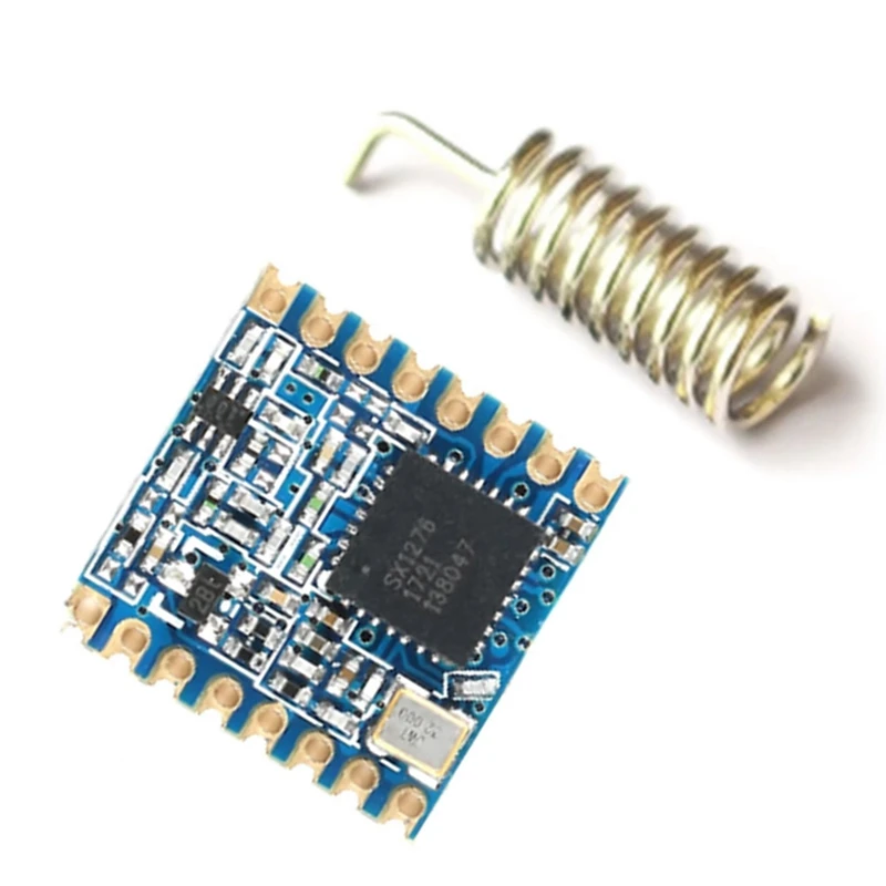 

1 шт., модуль Lora для широкодиапазонной беспроводной связи, синий (868 МГц)