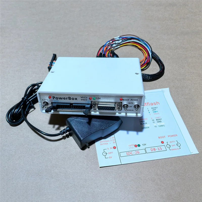 Power Box ECU Programmer JTAG Power Box For PCM Flash Via J2534 Work ...