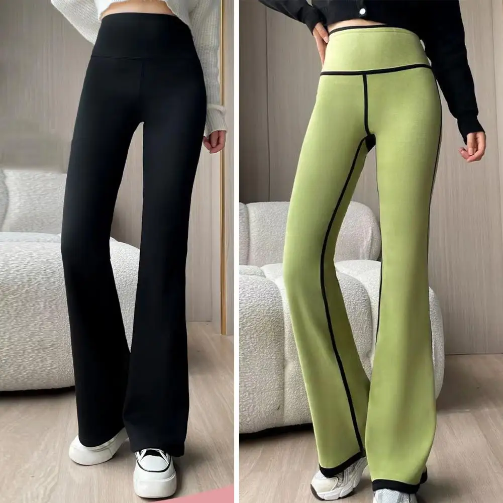 

New Autumn And Winter Waist Casual Flare Sweat Pants Women Sexy Fitness Yoga Pants