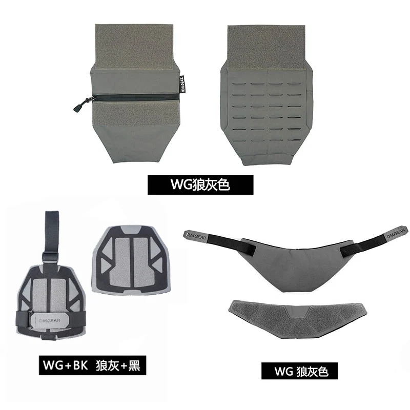 FABROX Gilet Tactique Protège-Cou Collier Universel Protège-Cou Ajustement équipement De Chasse Airsoft (Color : Army Green, Size : 1SIZE