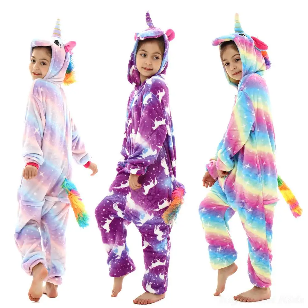 Children Kigurumi Unicorn | Children Kigurumi Costume | Kigurumi Unicorn  Kids - Winter - Aliexpress