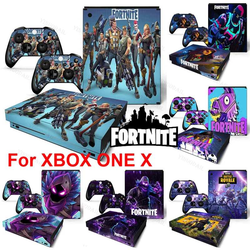 Bunker Jonesy Fortnite Battle Console Stickers Per Sony Xbox One X Full Body Color Skin Decalcomanie Per Controller Gamepad