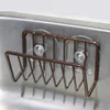 Sink Sponge Rack Drain Storage Shelf Stainless Steel Kitchen Wire Ball Rag Organizer Holder Kitchen Storage Rack 4