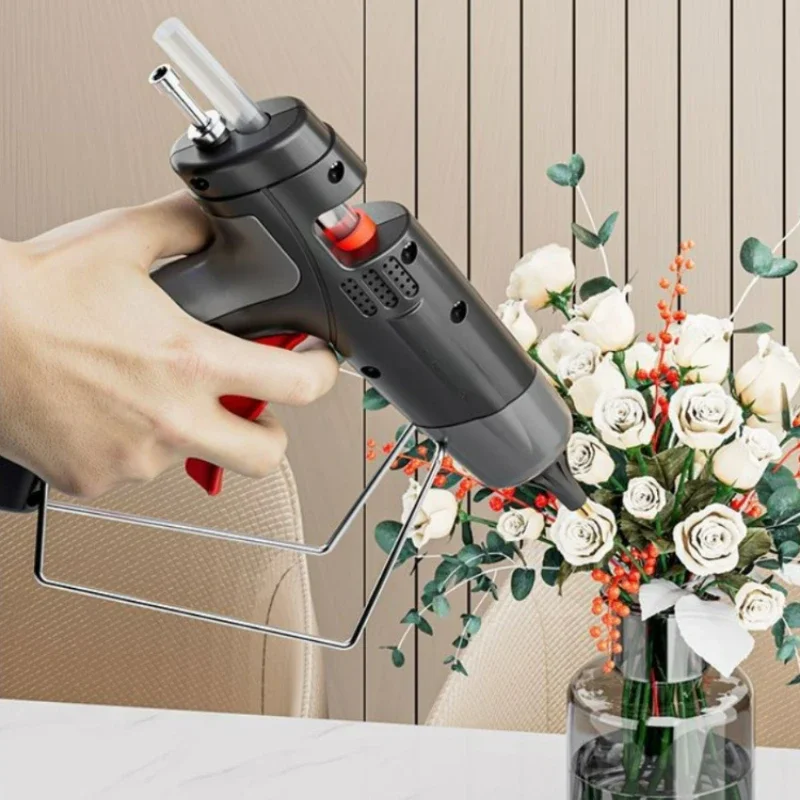 11mm Hot Melt Glue Gun 300W Glue Sticks and Copper Nozzle Hot Silicone Gun Yellow/Red/Black Car Repair handmade DIY Tools hot melt glue gun hot glue gun