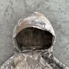 New Wild World Leaf Streetwear Camouflage Print Oversize Camouflage Sweatshirt Harajuku Goth Retro Fashion Hoodie Men Women Tops 4