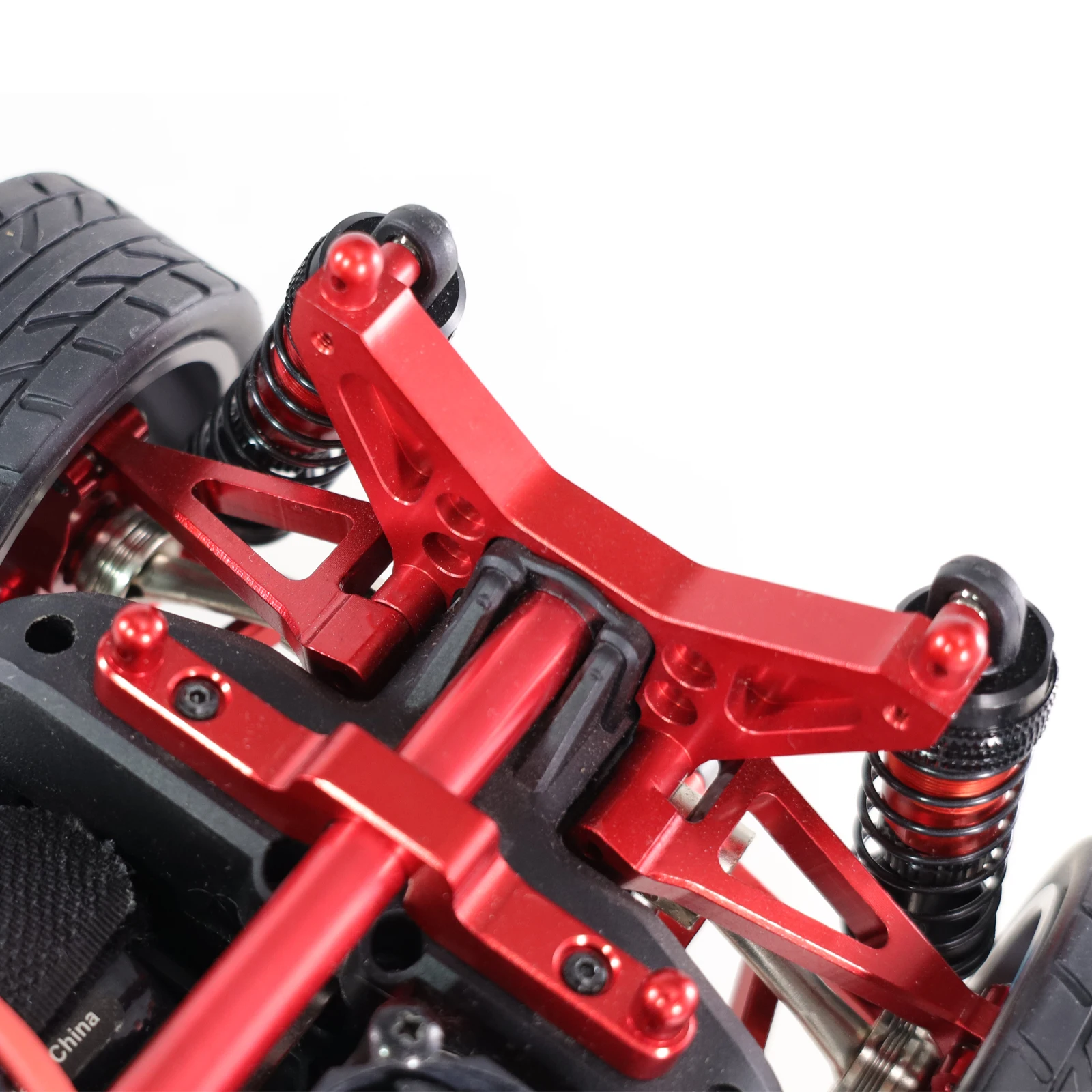 MJX Hyper Go 14301 14302 14303 RC Auto Metall Lenkung Tasse Oberen Unteren Schwinge Set Shock Tower Halterung Körper Post Upgrade Teile – Detail 2