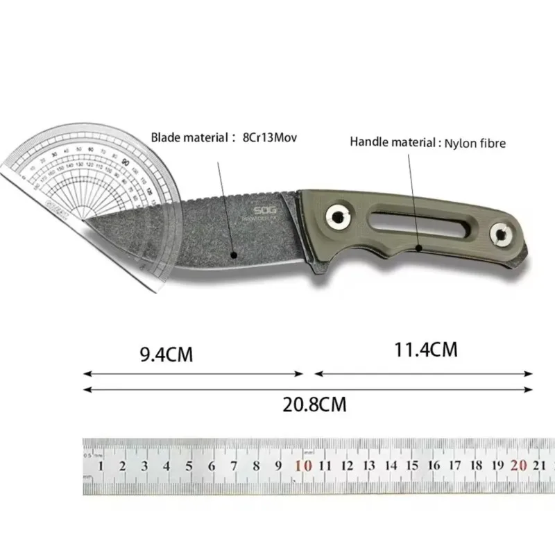 Full Tang Outdoor Survival Knife 6