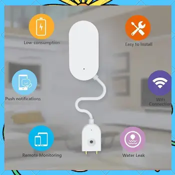 Tuya Zigbee Leak Sensor Water Leakage Detector Leakage Sensor Water Sensor Prevent Water Leakage For Smart Home-[A51I] 1