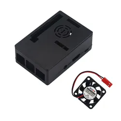 Dual - Use ABS Shell Case with 5V Cooling Fan (Black with Fan)