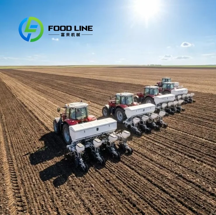 Seminatrice Montata su Trattore per Carichi Pesanti, Attrezzatura Agricola per Semina Progettata per Lavoro Continuo in Agricoltura Intensiva - immagine 5