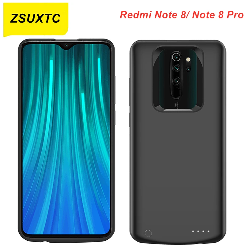 

Чехол-аккумулятор для Xiaomi Redmi Note 8, 6500 мАч