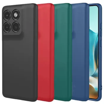 Per Motorola Moto G56 G86 G 86 G 56 5G Custodia protettiva Cover posteriore Fundas Carcase Coques Custodie per telefoni flessibili in silicone liquido TPU
