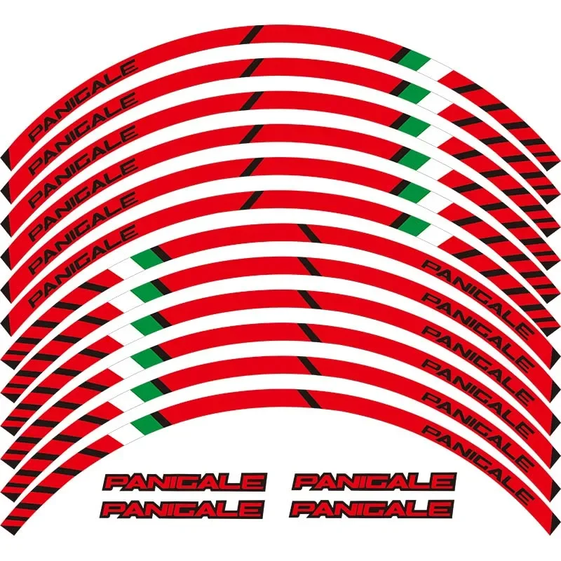 

For DUCATI PANIGALE 1199 S 899 1299 S R 959 Motorcycle Parts Contour Wheel Decoration Decal Sticker - 2