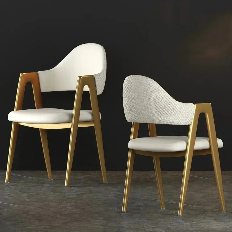 

Garden Gaming Dining Chairs Ergonomic Restaurant Living Room Kitchen Accent Dining Chairs Balcony Sedie Da Pranzo Home Furniture