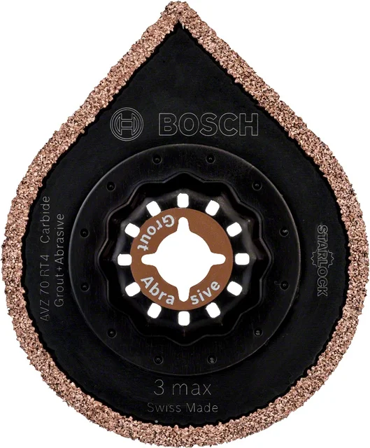 Bosch Starlock AVZ 70 RT4 Carbide RIFF-through mortar 추출기 톱날