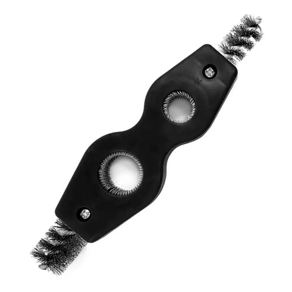 4 in 1 Double-headed Copper Pipe Brush Copper Tube Polishing Inside Outside Reamer Pipe Cleaner Chamfering Tool Pipe Deburrer