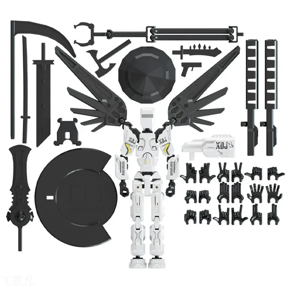 Mecha Titan 13 Action Figures T13 Figure Multi-Jointed Movable Lucky 13 Action Figure Nova Dummy anime figure toy,action figure toy,miniature figurines