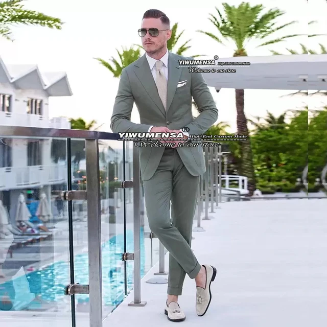 Men Classic Suits 2 Piece Slim Fit Elegant Suits Men Designer Suits Wedding  Wear Groom Wear Suits Bespoke for Men - Etsy
