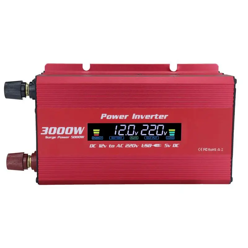 

Power Inverter Car Adapter Modified Sine Waves 5000W Inverter 5000W Converter With Compact Design And LED Display USB Car