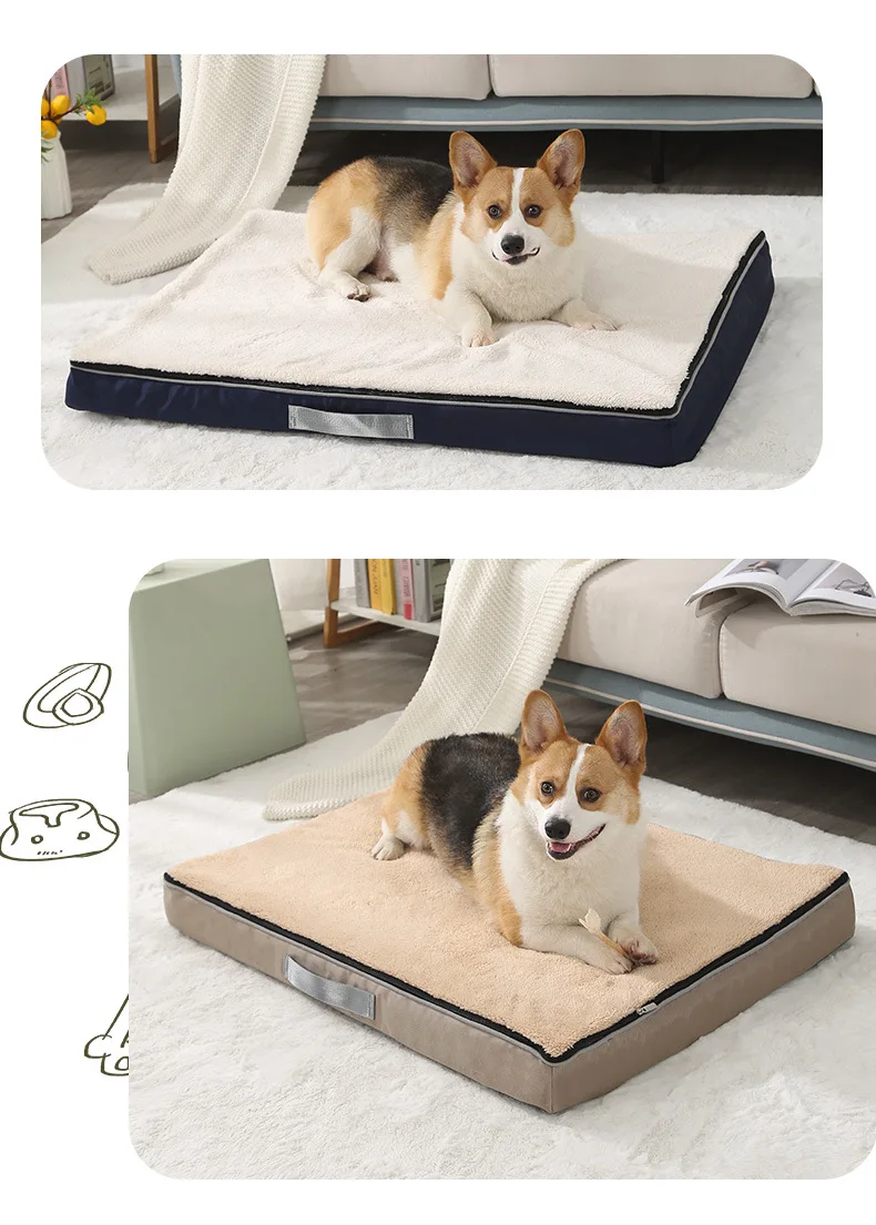Title 19, Waterproof Dog Bed Mat Thicken Cat Beds for Sma...