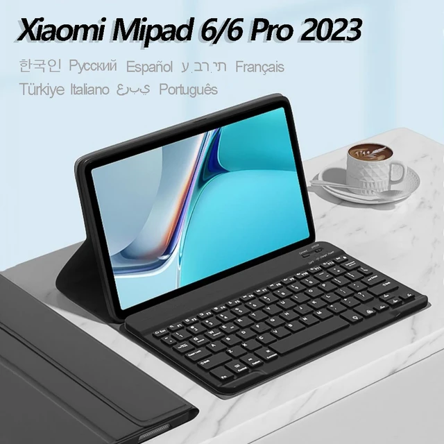 Funda Cover for Xiaomi Pad 5 Keyboard Case for Mi Pad 5 Pro Mi Pad 5  Keyboard Russian Korean Spanish Keyboard Leather Case Funda - AliExpress