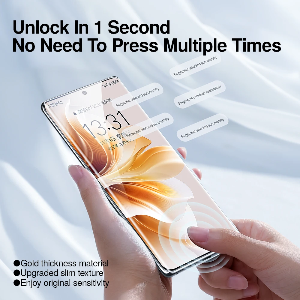 Enhanced Screen Protector with Full Glue Microcrystalline Soft Film