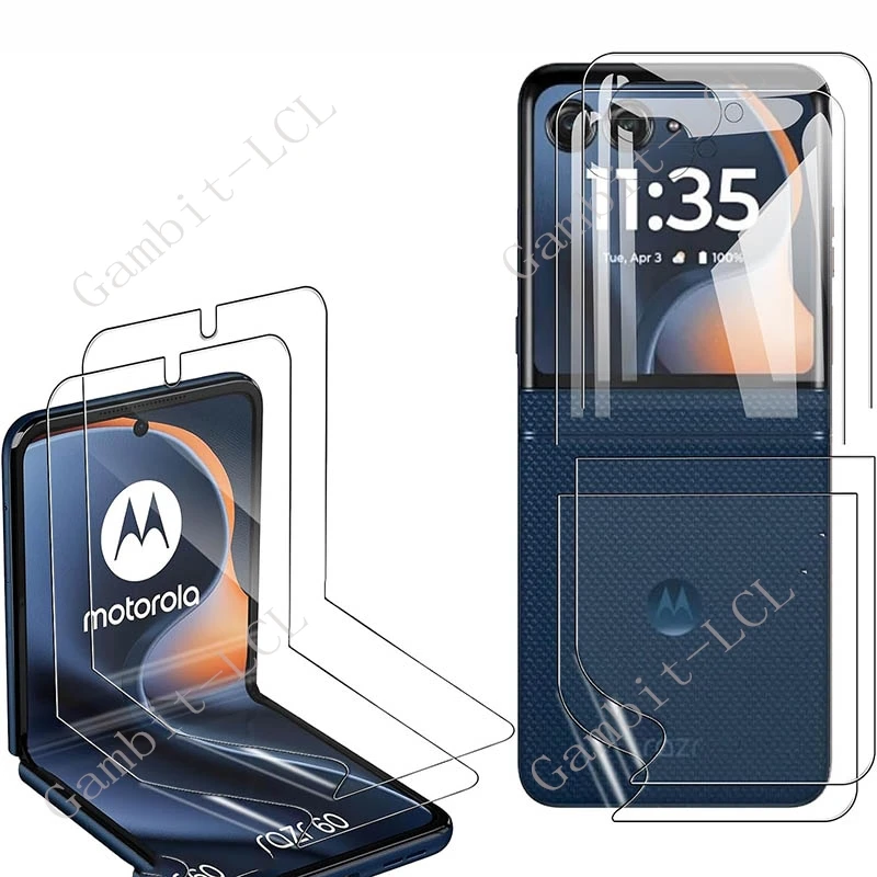Versatile 6-in-1 Hydrogel Film Screen Protector Cover