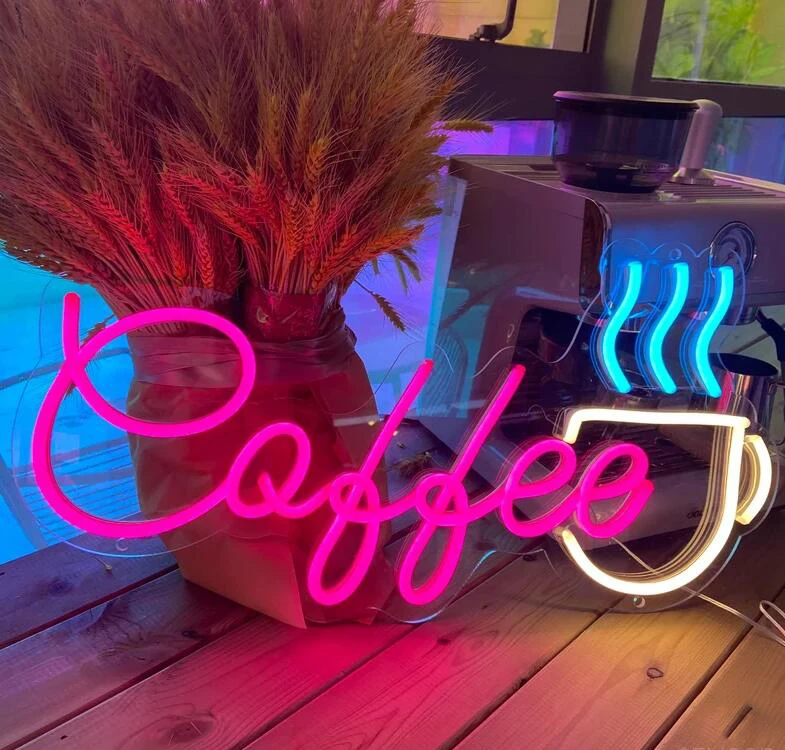 Led Signs Coffee Shop Neon Led Coffee Signs Coffee Bar Neon Led