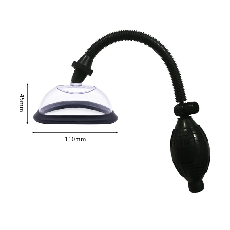 Pussy Pump Vagina Clitoris Sucker Manual Women Breast Massage Nipple Stimulator Enlarge Vacuum Pump Cover Sex Toys