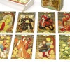 Golden Art Nouveau Tarot Cards Exquisite Packaging Tarot Deck with Guidebook English Version Tarot Oracle Cards for Beginners 2