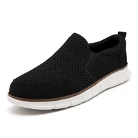 Breathable Mesh Sneakers for Men Ultralight Comfortable Casual Canvas Shoe Slip on and Soft Sole Walking Flats Loafer Size 46 2