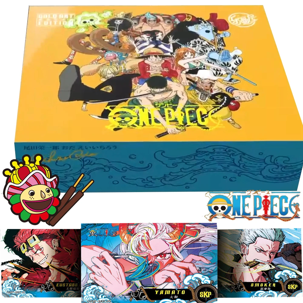 

Japanese Anime One Piece Cards Collection Luffy Chopper Sanji High Rarity Limited Edition Pure Gold Material Card Kid Toy Gift