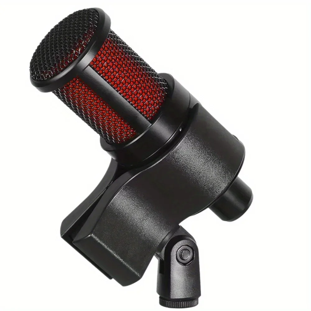 1Pc Universal Large Microphone Handhold Clip Clamp Holder With 3/8 or1/4 Adapter For 3-6CM Mic Microphone Mic Clamp Stand Holder