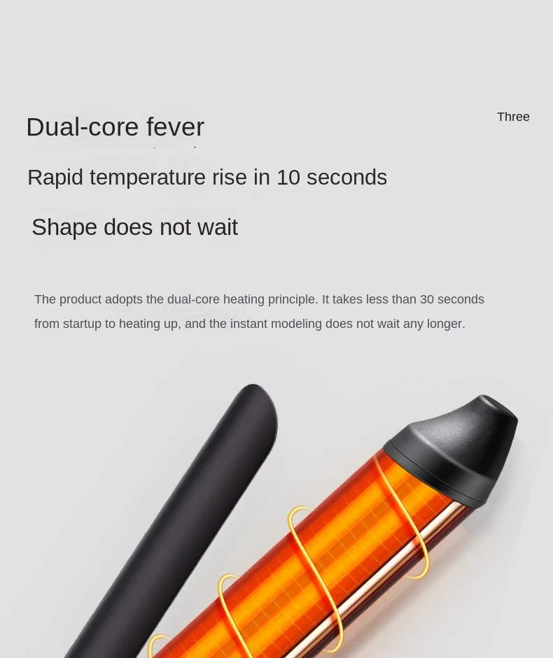 Description Picture 6 of itemNewest Professional Titanium Hair Curler Automatic Ceramic Curling Irons Wand Wave Machine