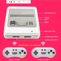 RETROAD-Console de jeu super rétro SFC52HD, jeu SDavid/SNES, cartouche de jeu, deux thorac, 350 jeux gratuits, carte, taille originale 5