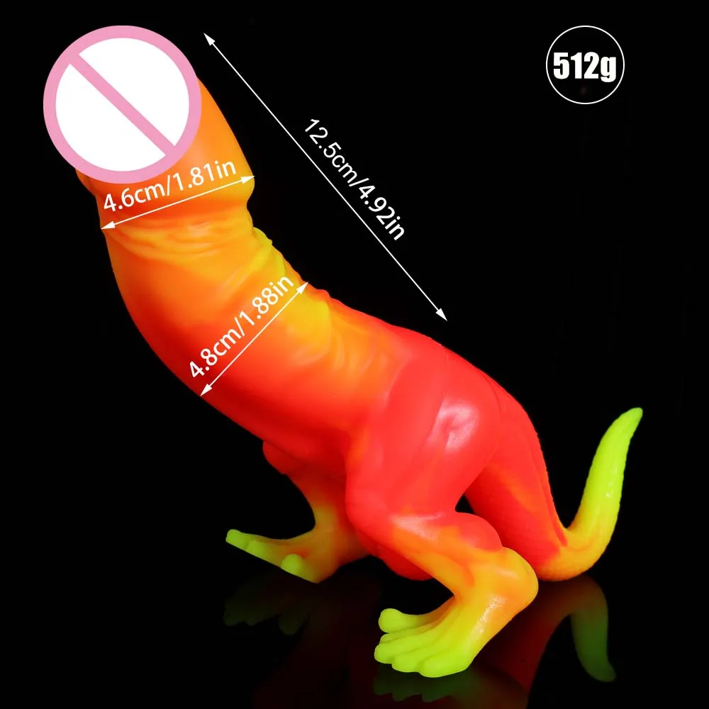 Dinosaur Dildos Orgasm G-Spot Massage Masturbation Anal Plugs Adult Play Game Sex Toys Realistic Monster Dragon Dildos Sexy Toys